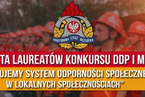 23 drużyny pożarnicze z Opolszczyzny laureatami konkursu o odporności społecznej