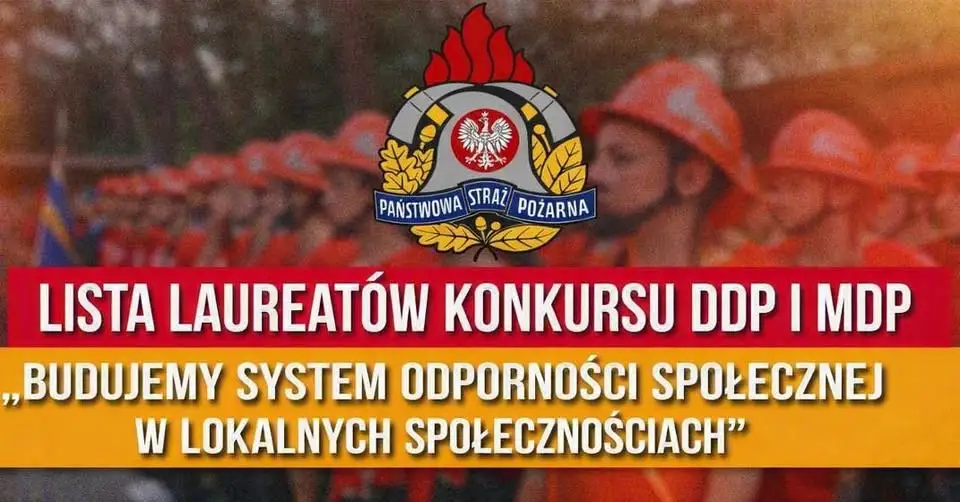 23 drużyny pożarnicze z Opolszczyzny laureatami konkursu o odporności społecznej