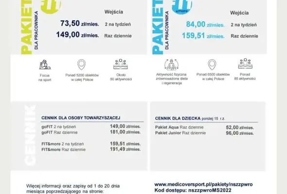 Medicover Sport dla policjantów – NSZZ Policjantów kontra Policyjna Solidarność. Kto ma taniej?
