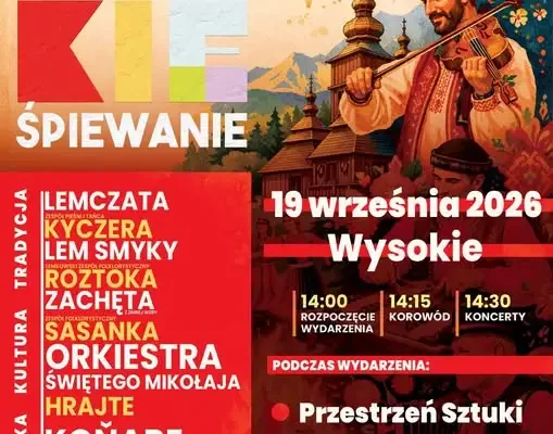 IV Łemkowskie Śpiewanie w Wysokiem – 19 września 2026