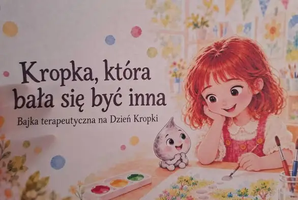 Dzień Kropki w klasie 1A – nauka przez zabawę w Szkole Podstawowej nr 3 w Lubinie