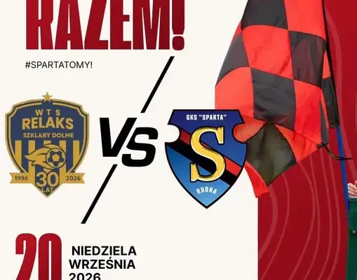 Sparta II Rudna wraca do gry. W niedzielę mecz w Szklarach Dolnych