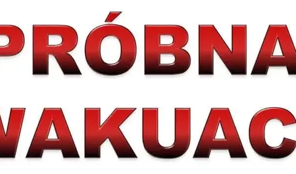 Próbna ewakuacja w Szkole Podstawowej w Rudnej Wielkiej – ćwiczenia OSP