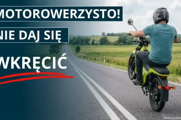 Bezpieczeństwo motorowerzystów: kluczowe czynniki i statystyki wypadków