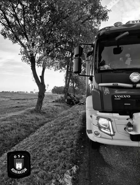 Tragedia w OSP Korfantów. Podczas akcji zginął druh Adrian Kowalski