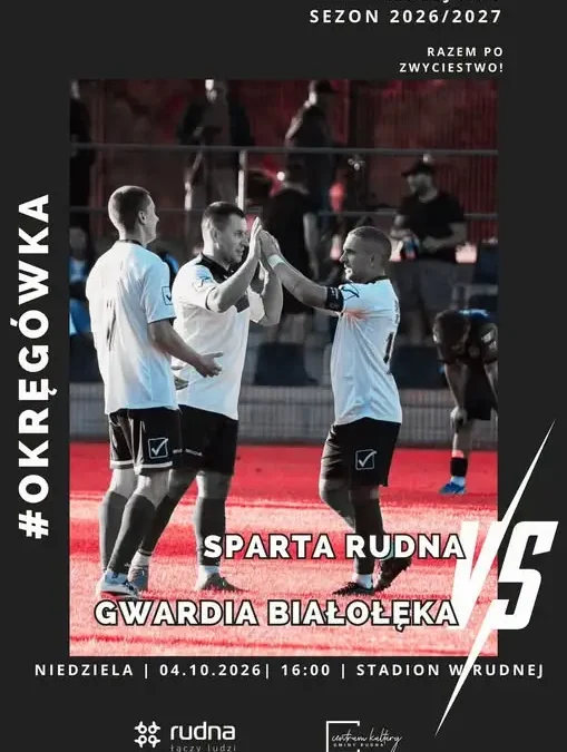 Sparta Rudna podejmie Gwardię Białołęka. Hit 8. kolejki już w niedzielę