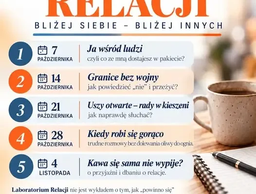 Laboratorium Relacji w Rudnej – cykl spotkań o komunikacji i więziach