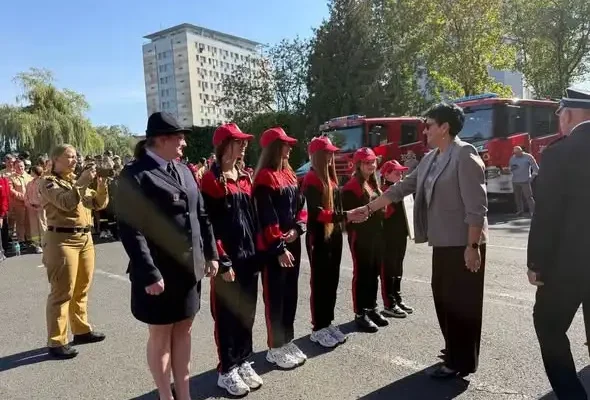Młodzieżowa Drużyna Pożarnicza ze Ścinawy Małej nagrodzona za promocję bezpieczeństwa