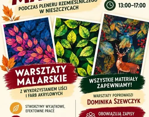 Plener malarski w Nieszczycach – zostały ostatnie miejsca!