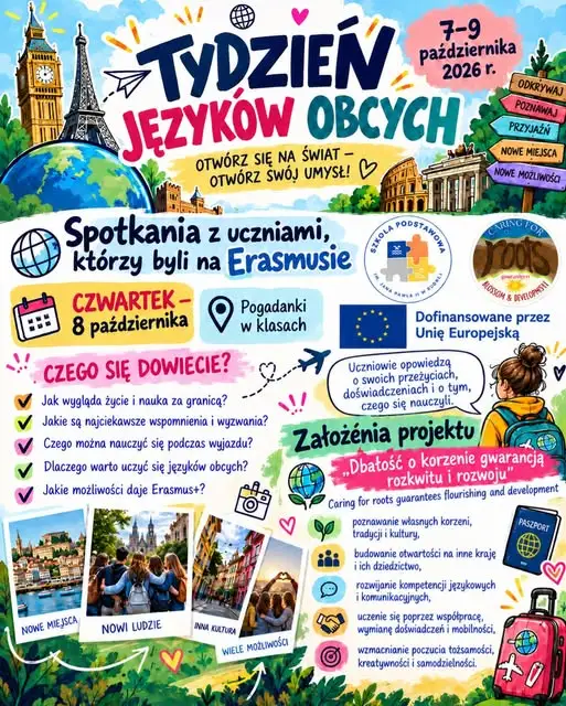 Erasmus+ w szkole w Sprudzie: uczniowie podzielą się doświadczeniami z zagranicznych wyjazdów