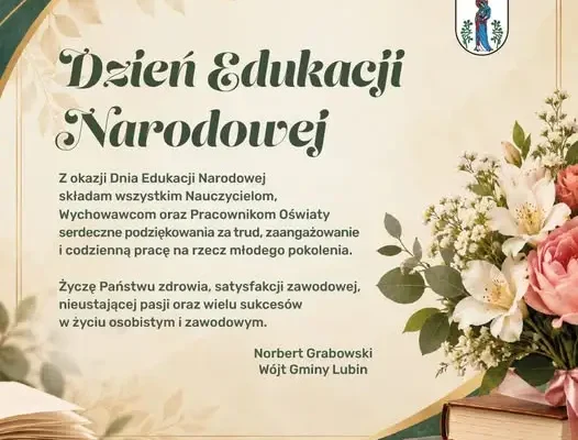 Dzień Edukacji Narodowej w Gminie Lubin: podziękowania dla 214 pracowników oświaty