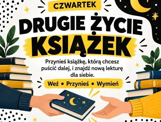 Noc Bibliotek 2026 w Chobieni: książki szukają nowych domów