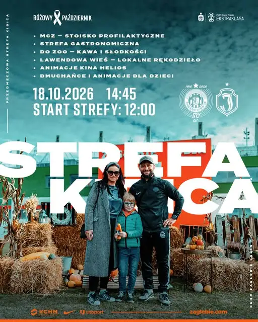 Jesienna strefa kibica w Lubinie – mecz już 18 października