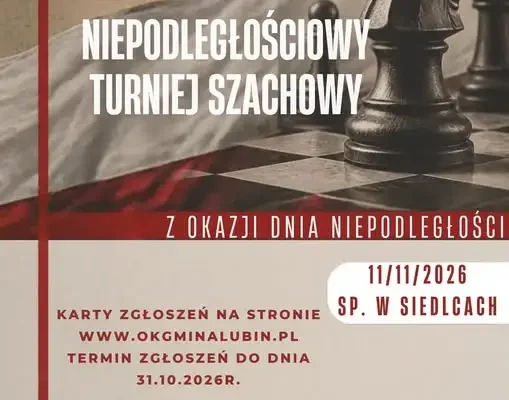 Szachowy turniej z okazji Święta Niepodległości w Siedlcach