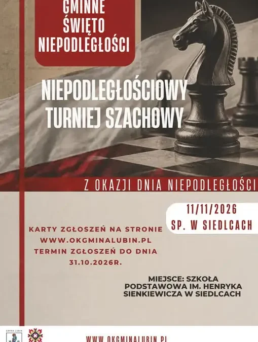 Szachowy turniej z okazji Święta Niepodległości w Siedlcach