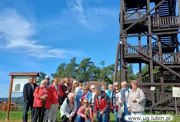 Rada Seniorów z Gminy Lubin z wizytą studyjną w Mieroszowie